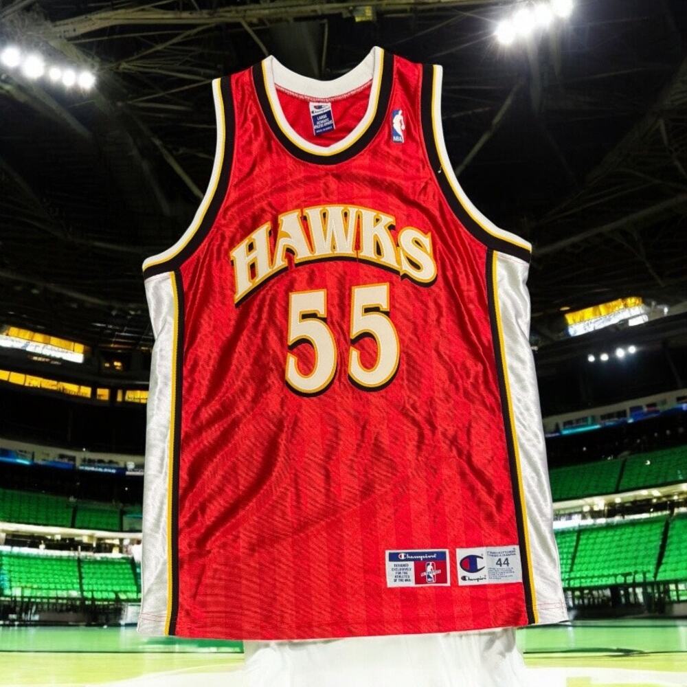 Mutumbo #55 Hawks jersey